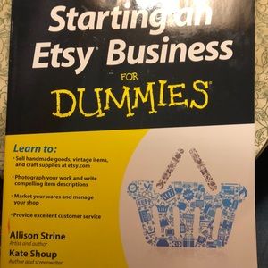 Starting an Etsy Business for Dummies